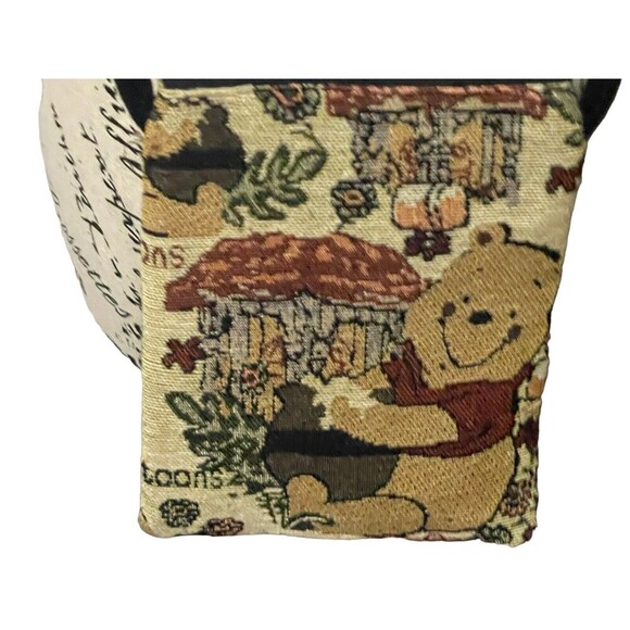 Disney WINNIE THE POOH TIGGER TAPESTRY CROSBODY BAG Handmade RARE - Picture 8 of 15